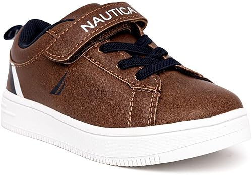 Nautica Tenis para niños con correa ajustable y correas elásticas Zapatos casuales cómodos para niños y niñas (bebéniño pequeño)