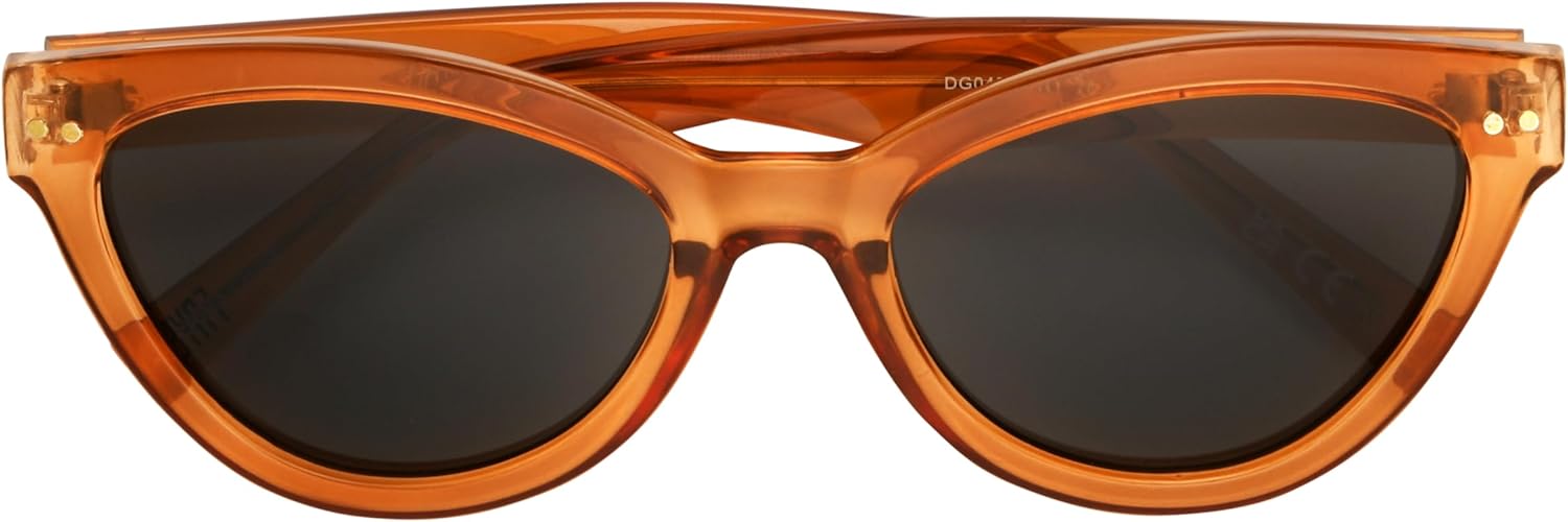 Frye Women's Melanie Sunglasses Cateye, Honey, 54 mm