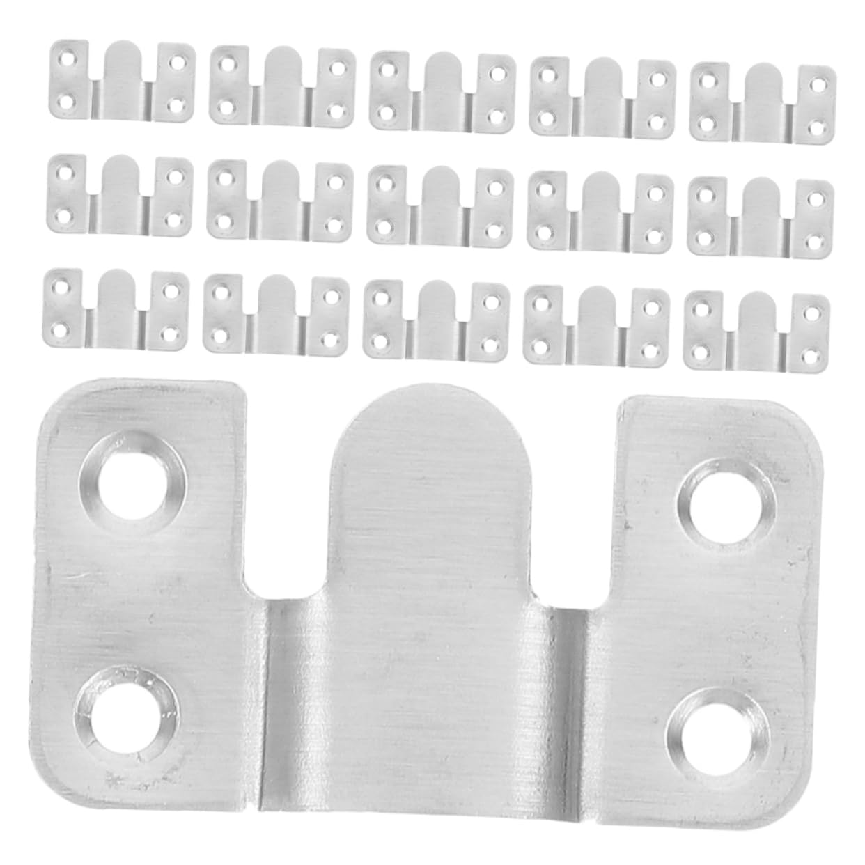 Crochets de montage Mipcase en acier inoxydable lot de 20 clips robustes pour cadres