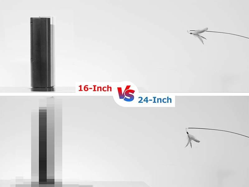Chauffage d'appoint AEOCKY 3e génération avec thermostat IA, radiateur électrique PTC 1800 W pour usage intérieur avec télécommande, oscillation à 70°, silence, portable et sûr pour bureau, chambre Chauffage d'appoint AEOCKY 3e génération avec thermostat IA, radiateur électrique PTC 1800 W pour usage intérieur avec télécommande, oscillation à 70°, silence, portable et sûr pour bureau, chambre