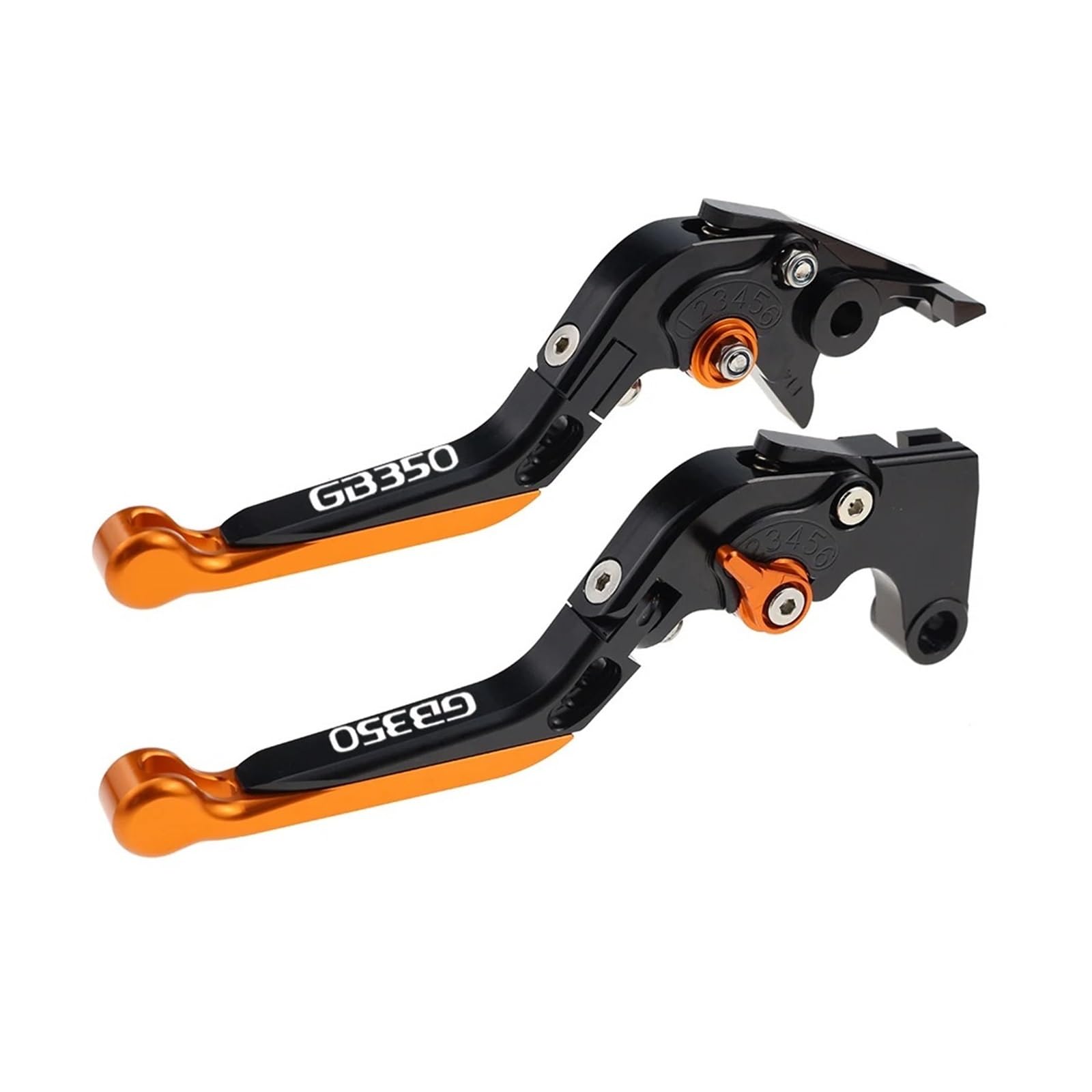 Jghfdws 53 Motorcycle Brake Clutch Lever Set For Gb350 Motorcycle Folding Extendable Brake Clutch Levers