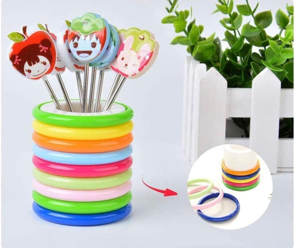 YBN Cartoon Fruit Forks - Fun for Kids! -5
