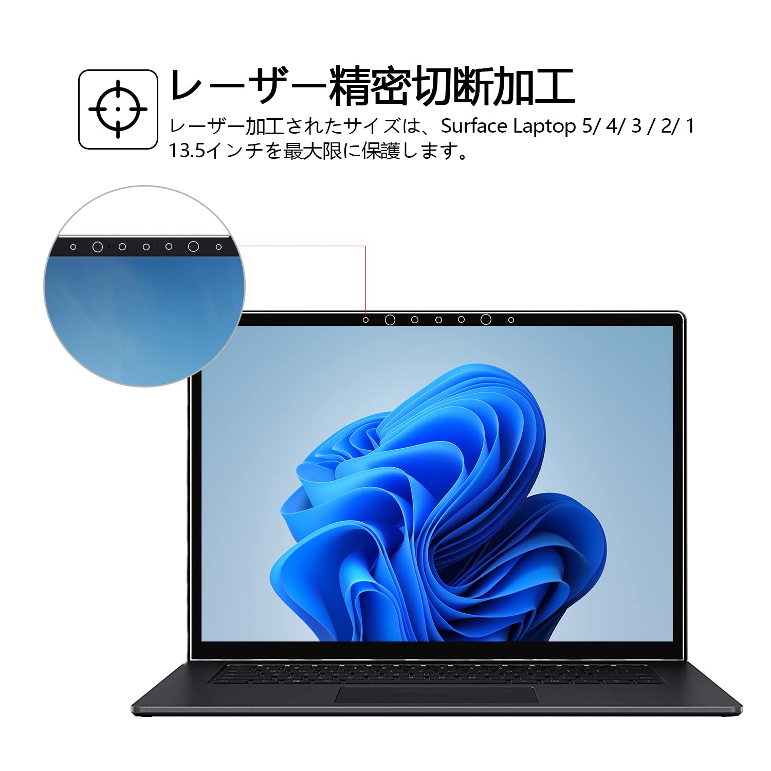 Amazon.co.jp: 【3枚入り】Megoo Surface Laptop 6/Laptop 5
