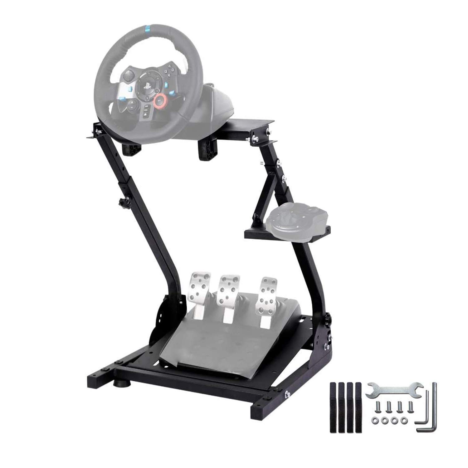 Buy VEGAMED Racing Wheel Stand, Height Adjustable & Foldable Driving Simulator Cockpit