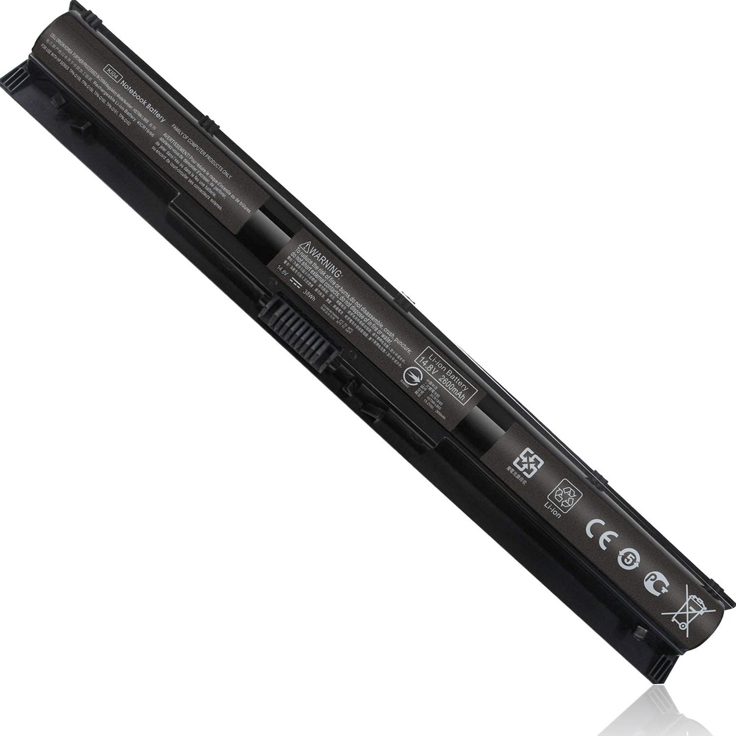 KI04 K104 800049-001 Battery for HP Pavilion 15-ab 15-an 17-g 14-ab 14T-ab 800050-001 800010-421 800009-421 825596-001 HSTNN-LB6S HSTNN-DB6T HSTNN-LB6R TPN-Q158 TPN-Q159 TPN-Q160 TPN-Q161 TPN-Q162