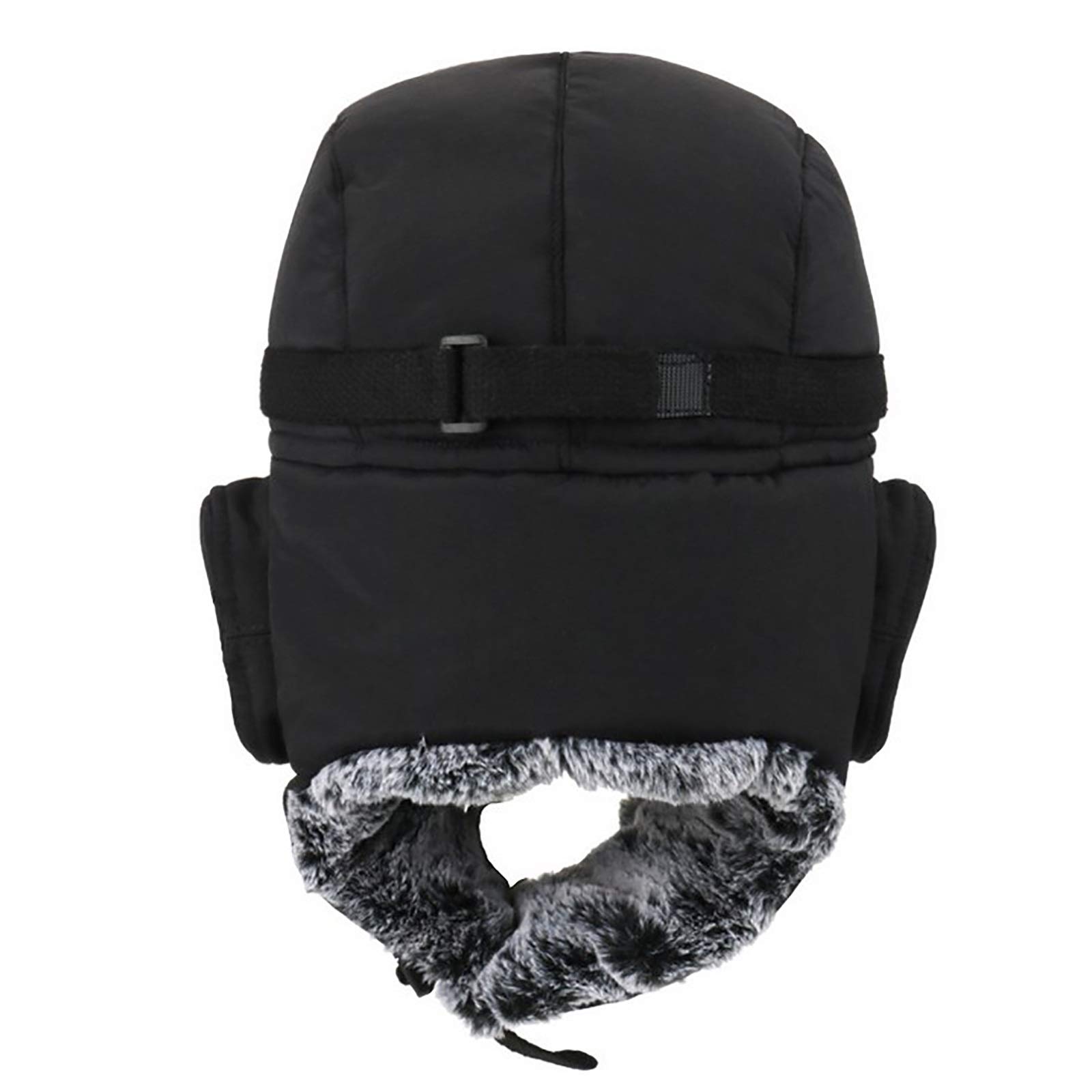 Sombreros de invierno, sombrero bombardero sombrero bombardero sombreros de piel sintética eflap ng sombrero cálido ushanka ruso tropor trampero sombrero para esquiar al aire libre