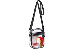 COVAX Clear Crossbody Purse: Stadium Safe, Concert Approved