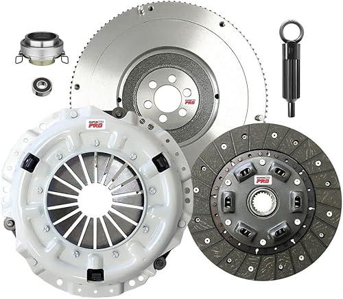 ClutchMax PRO - Kit de embrague OEM resistente con volante compatible con Toyota 4Runner Pickup 1989-1992 1993-1995 Toyota Pickup 4 Runner 2WD solo
