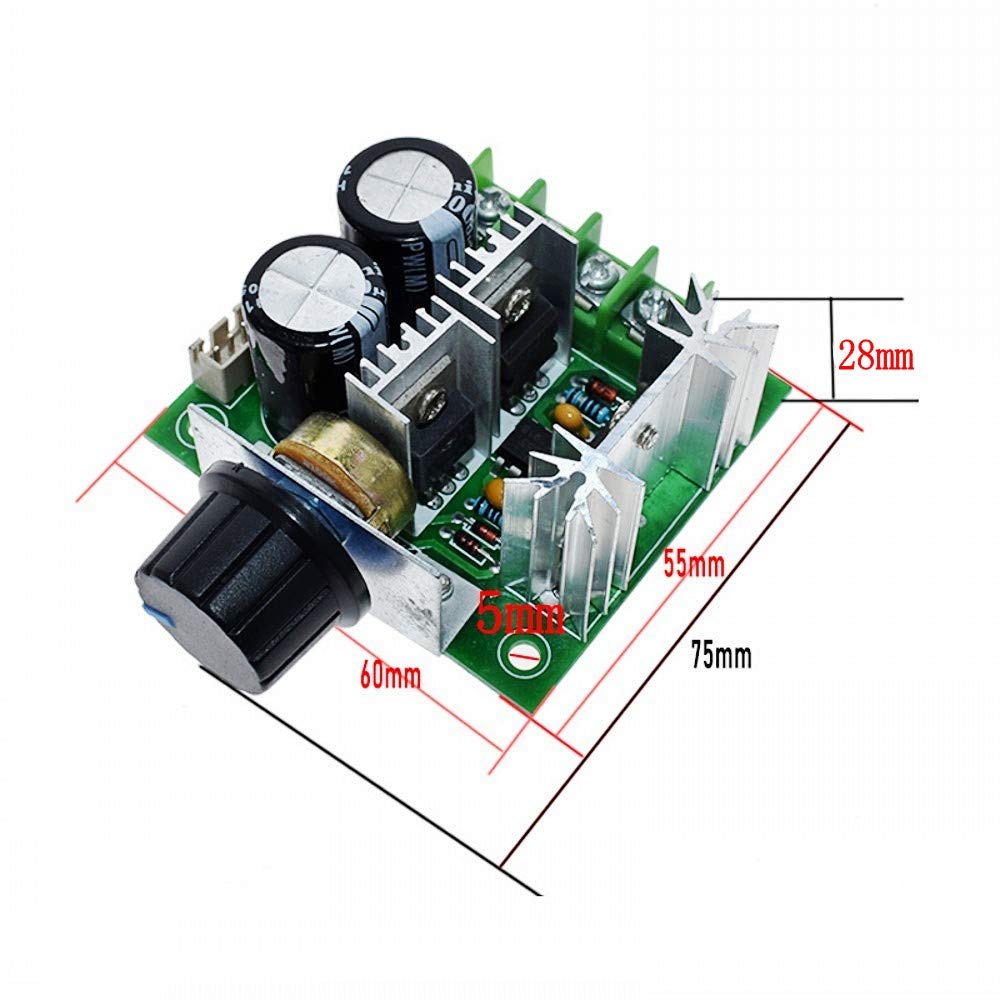 DC 5V-35V PWM Motorregler 10A / 20kHz – Geschwindigkeitsregelung & LED-Dimmer