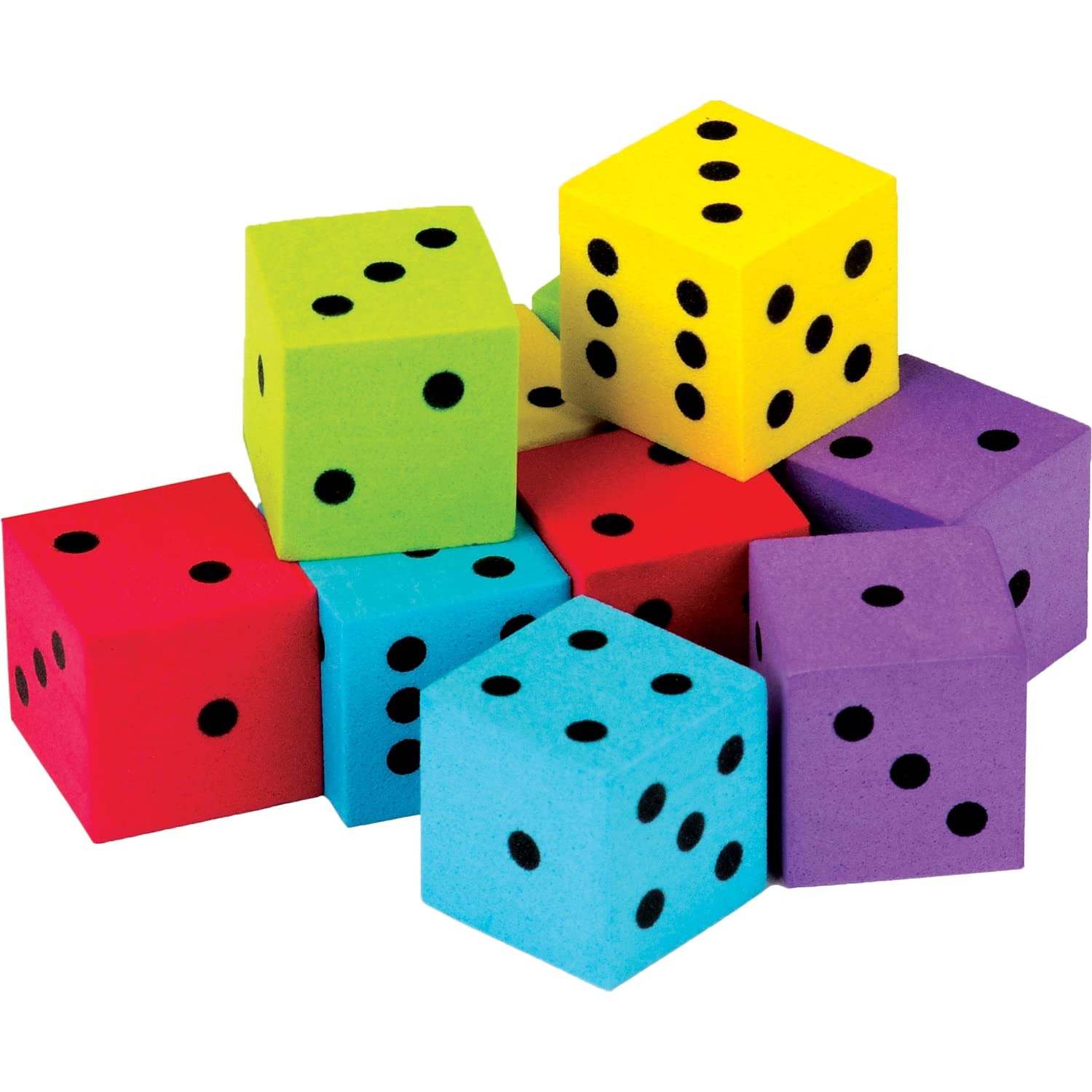 Teacher Created Resources Colorful Dice 20-Pack (TCR20808)