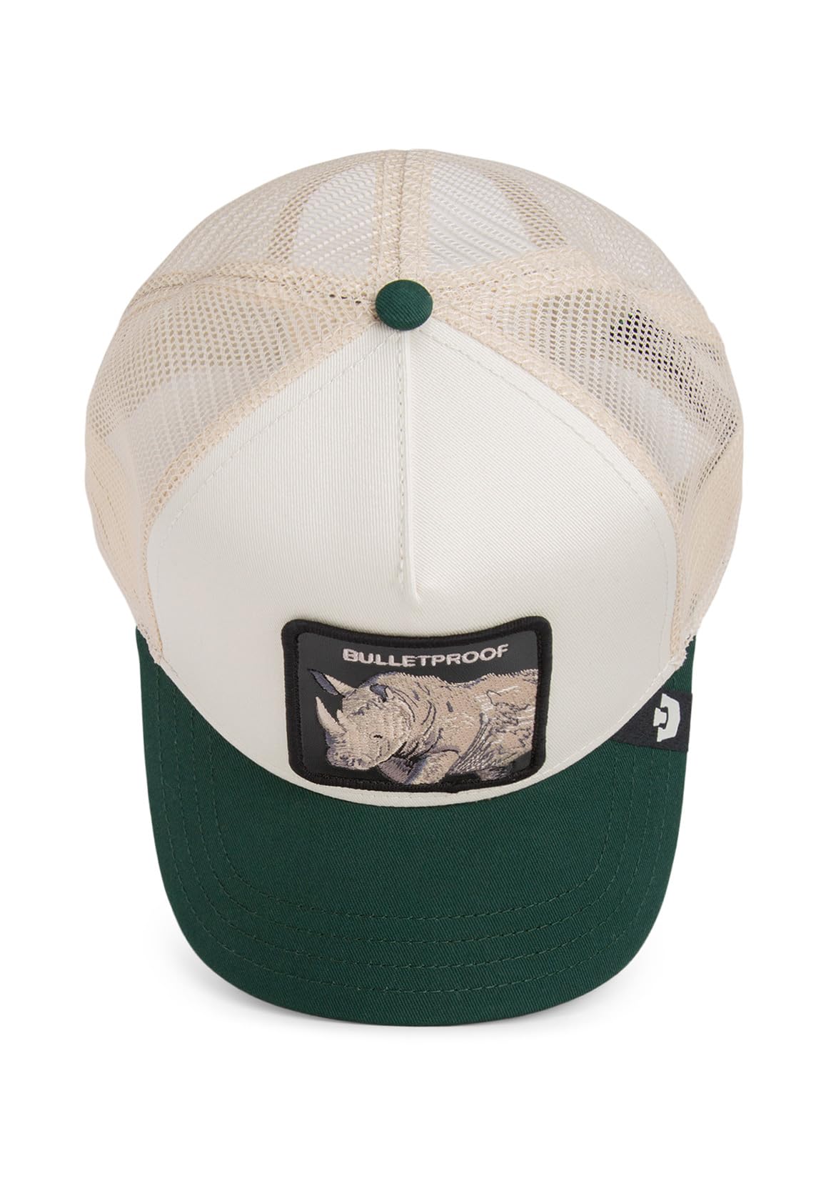 Goorin Bros. Trucker Gorra Bulletproof Chalk Guard Beige Verde, Talla: Talla única