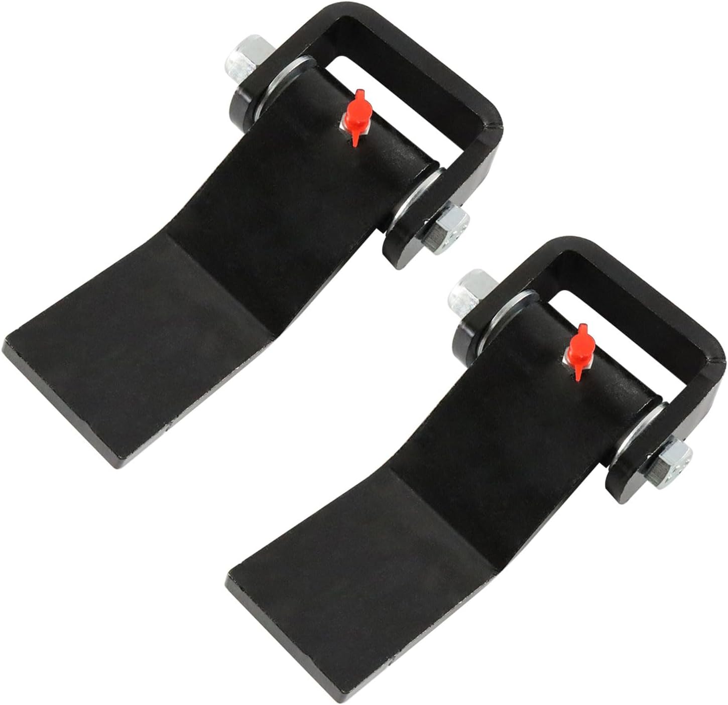Heavy Duty Steel Long Leaf Hinge Greaseable Trailer Truck Body Gate Door Hinge 2pcs