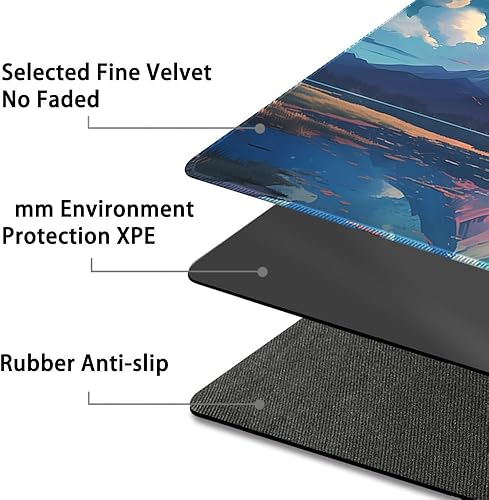 Vista 167 de Tapete de juego MTG cosido de alta calidad con zonas y parte trasera de goma antideslizante, tapete de juego TCG para MTG y otros juegos de cartas