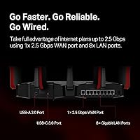 Vista 5 de TP-Link Archer AX11000 Tri-Band Wi-Fi 6 Router