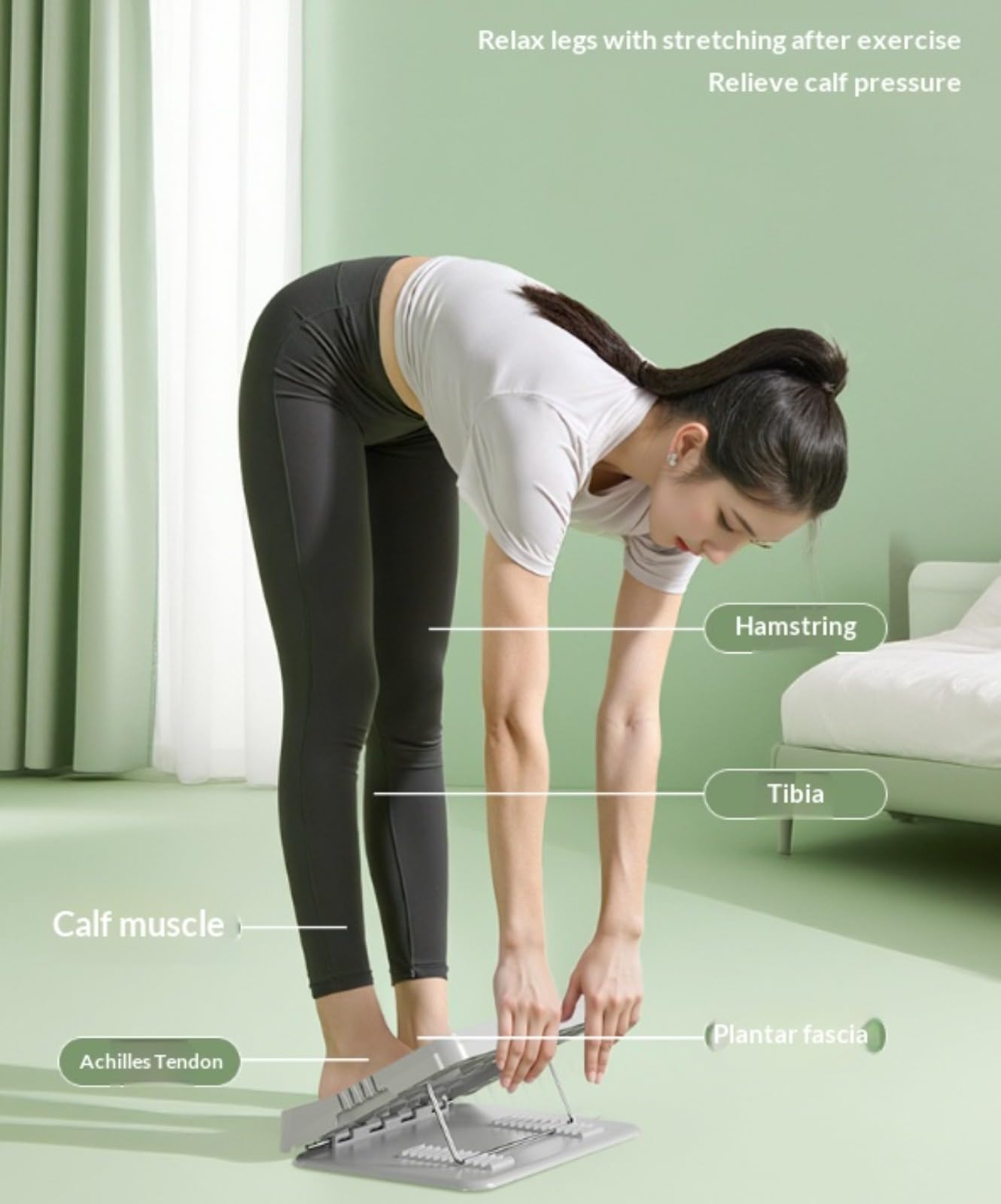 Beinstreckbrett mit Kissen, Yoga-Ausrüstung für zu Hause