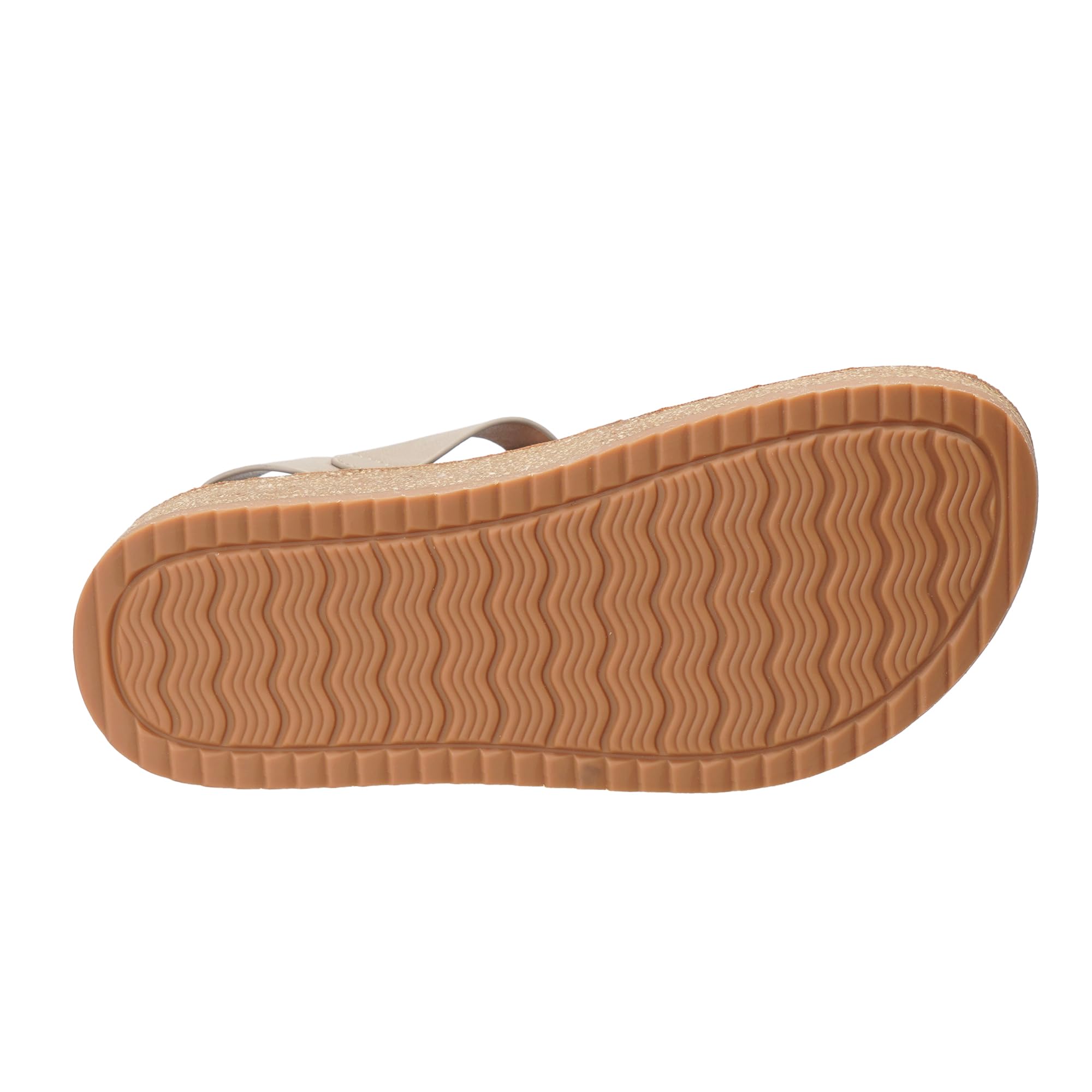 JOMIX Sandali Donna con Zeppa in Sughero, Chiusura a Strappo e Fascia Posteriore, Scarpe Estivi Comodi per la Spiaggia e il Tempo Libero WWS260453