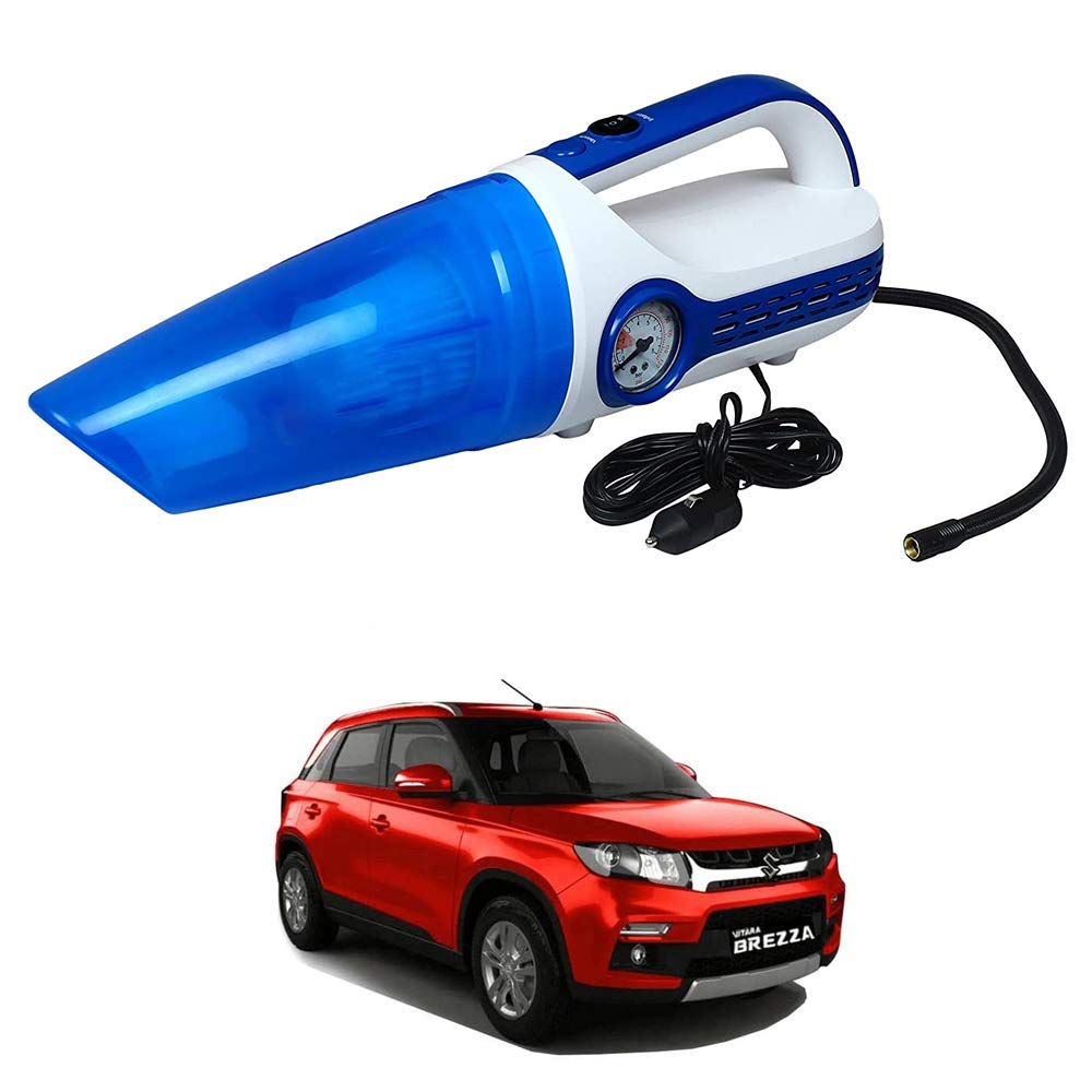 Oshotto 2 in 1 Car Vacuum Cleaner Cum Tyre inflator/Air Compressor for