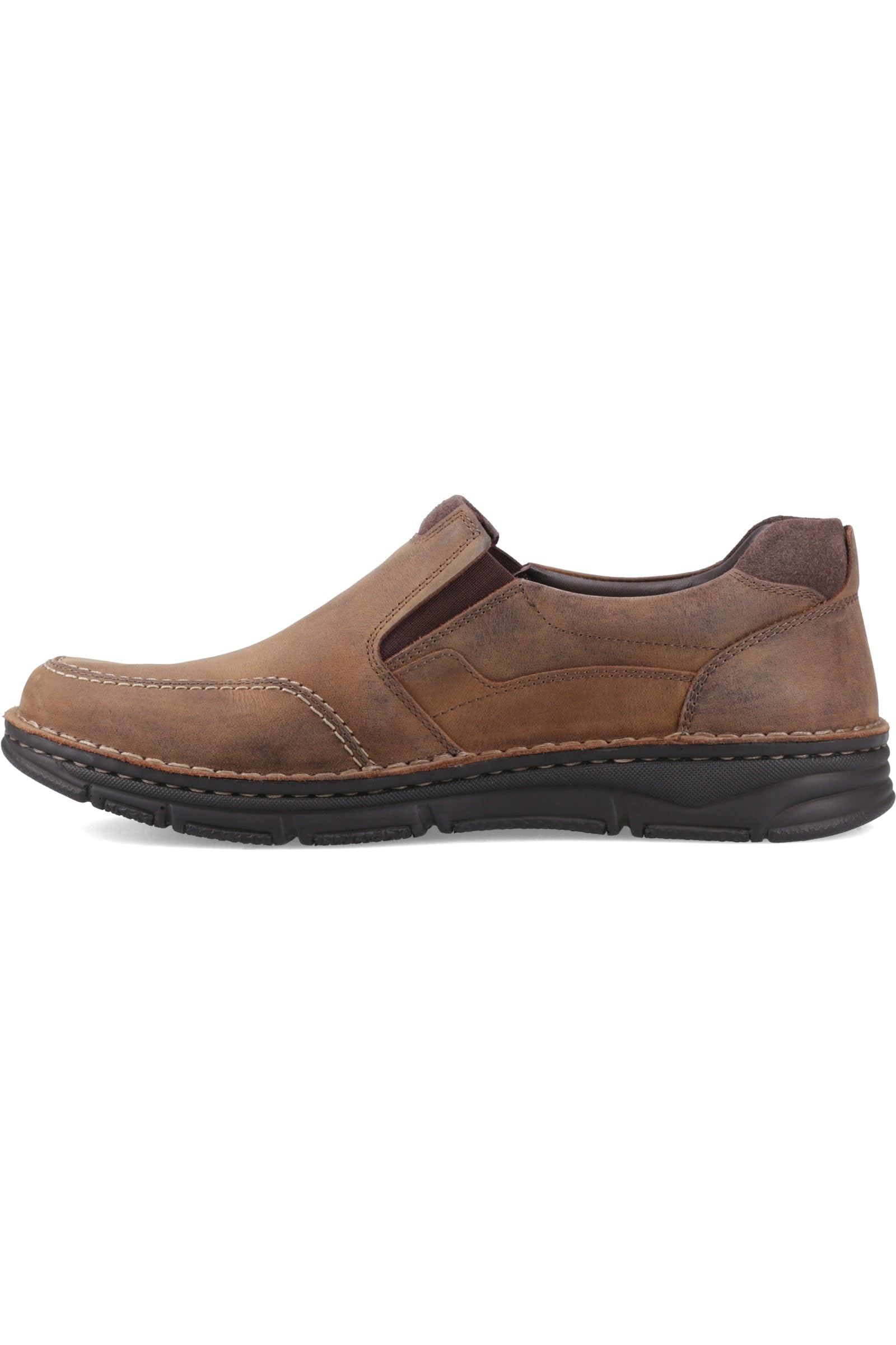 Hush Puppies Men's Slip On Shoe - Leather - Tan - Size 10