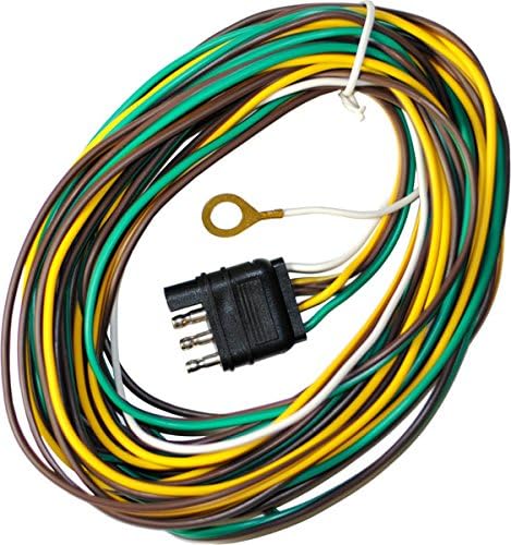 JAMMY LED Low Profile 3"x8" Boat Trailer Light Kit for Over 80" Trailers