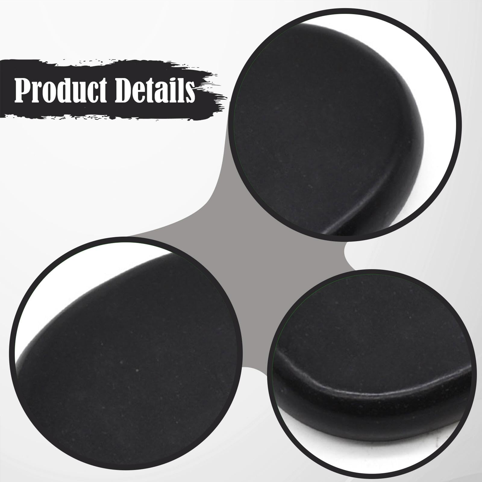 Juego de Calientes para Masaje Gua Sha, Herramienta Portátil, Regalo Fácil de Usar, SPA Profesional, Piedras Calientes de Calidad, C, 9cmx7cm