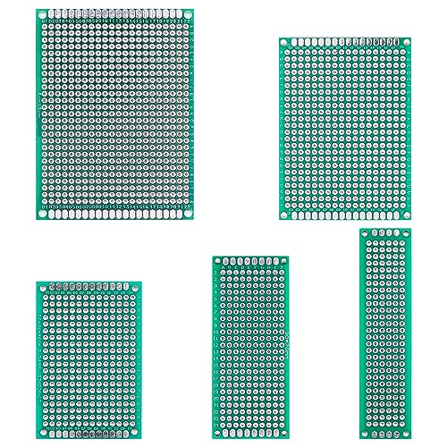 Alnicov 85PCS Double Sided Prototype Universal Printed Circuit Board kit for DIY Soldering Electronic Project - Image 3