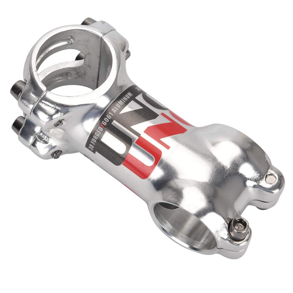 FOMTOR 31.8 Bike Stem 60mm 70mm 90mm 7 Degree Light Weight MTB Bicycle Stem Suitable for Mountain Bike Road Bike BMX MTB (Silver)