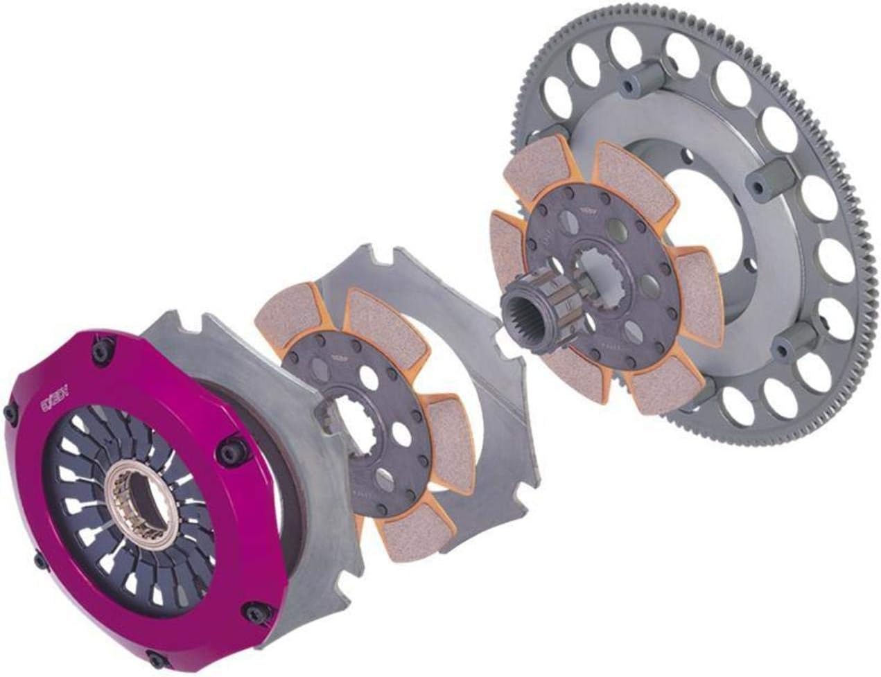 EXEDY NM032SBL Compe-R Twin Cerametallic Clutch Rigid