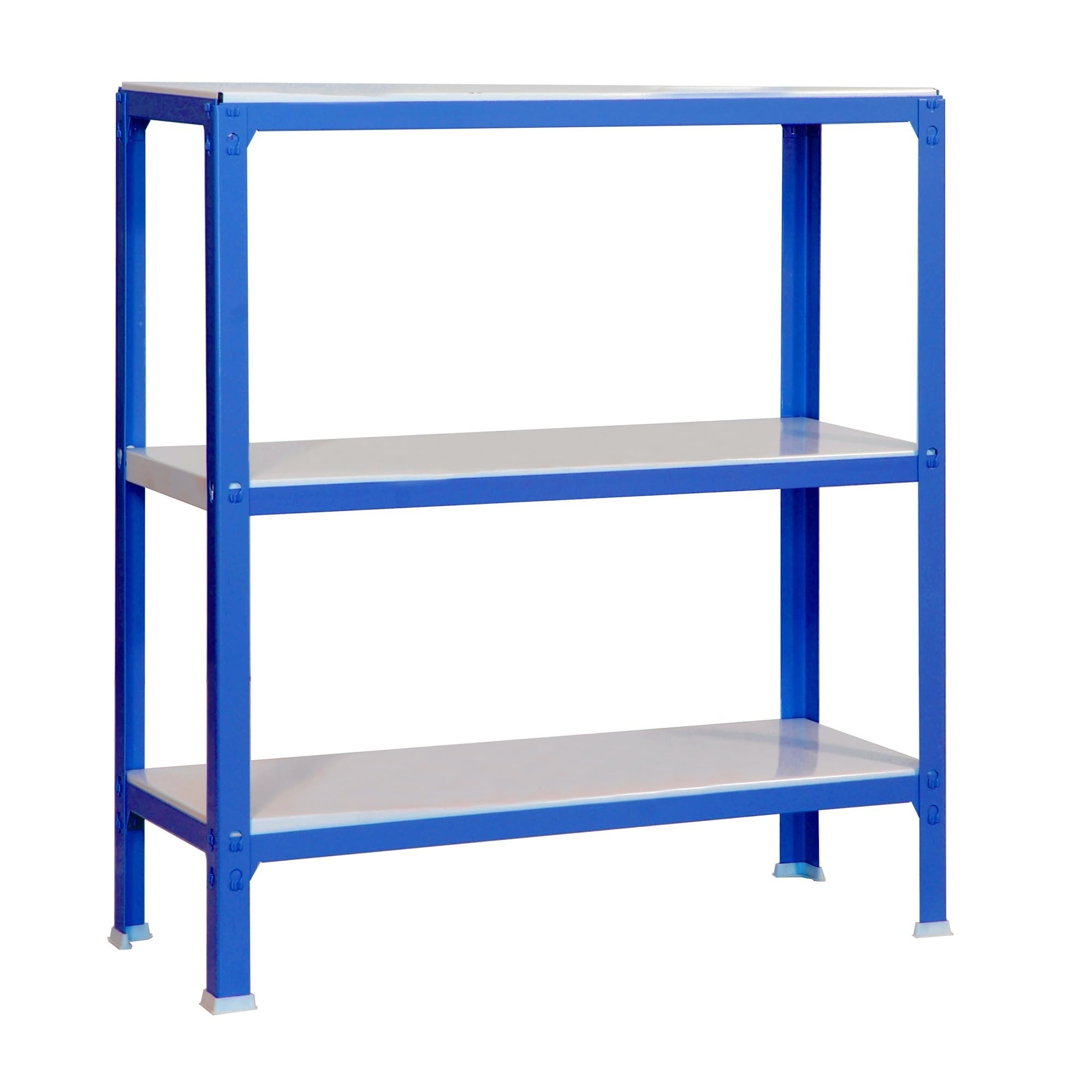 Simonrack homeclick mini etagere metallique bleue et blanche