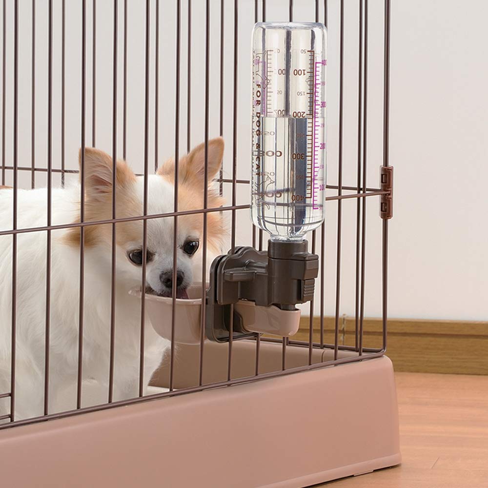 Richell Pet Water Dispenser, Gravity Fed, 15.9 oz, Brown, Cats and Dogs, 6.7 x 7.9 x 10.9" - Image 2
