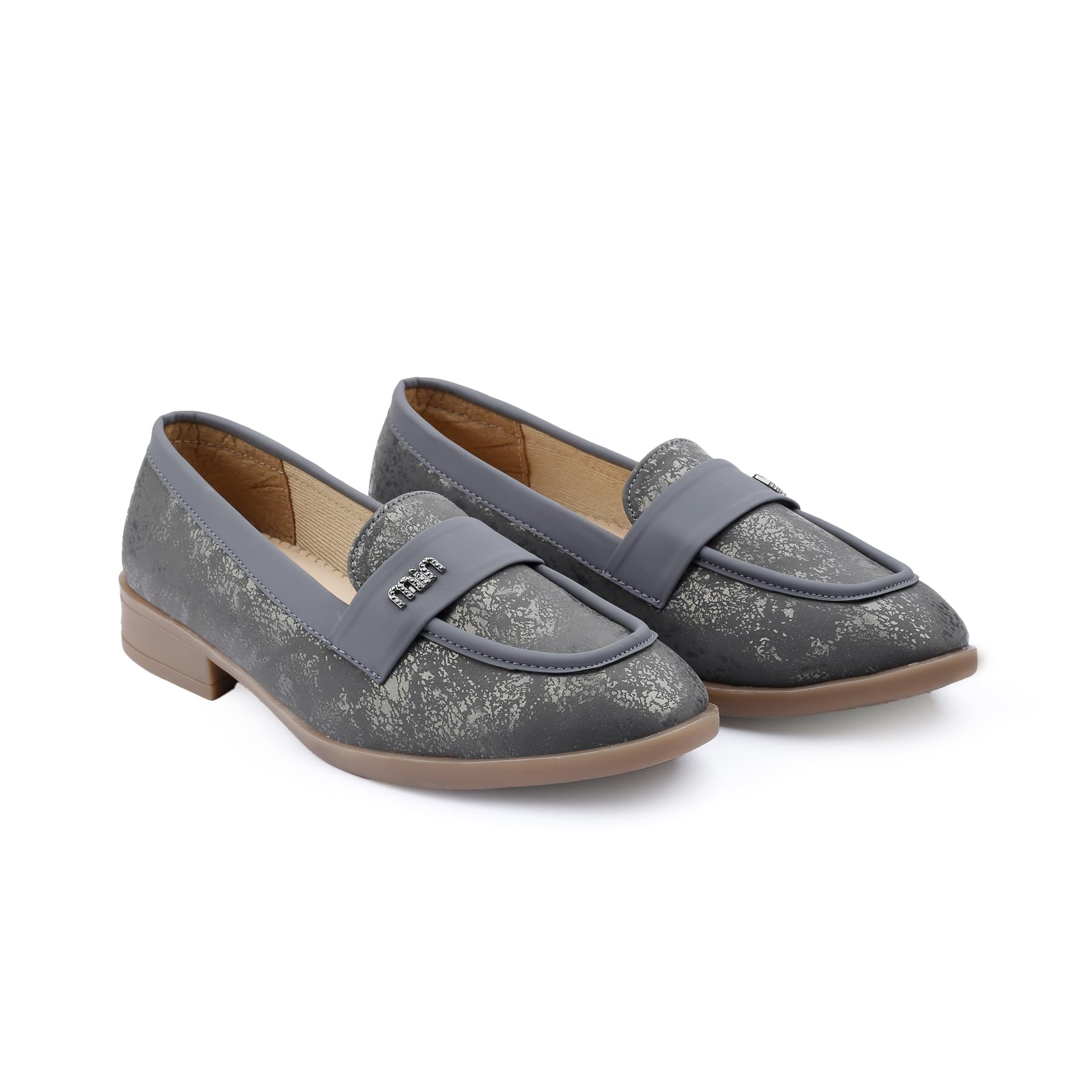 yuvrato baxi Women's Faux Leather Slip On Loafers & Casual Moccasin Shoes with Single Strap Design and TPR Sole.-picture-27