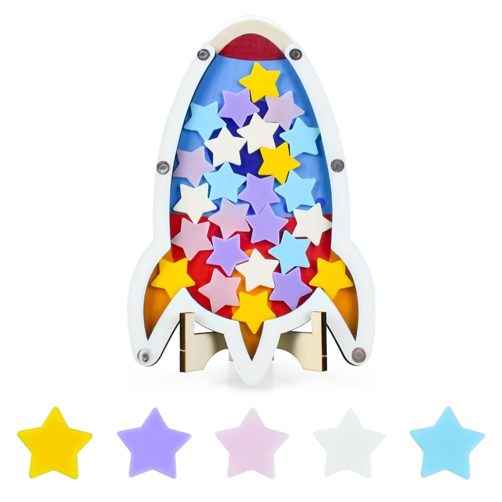 Reward Chart for Kids,Incentive Jar with Tokens, for Boys Girls Classroom Students Training Encourage