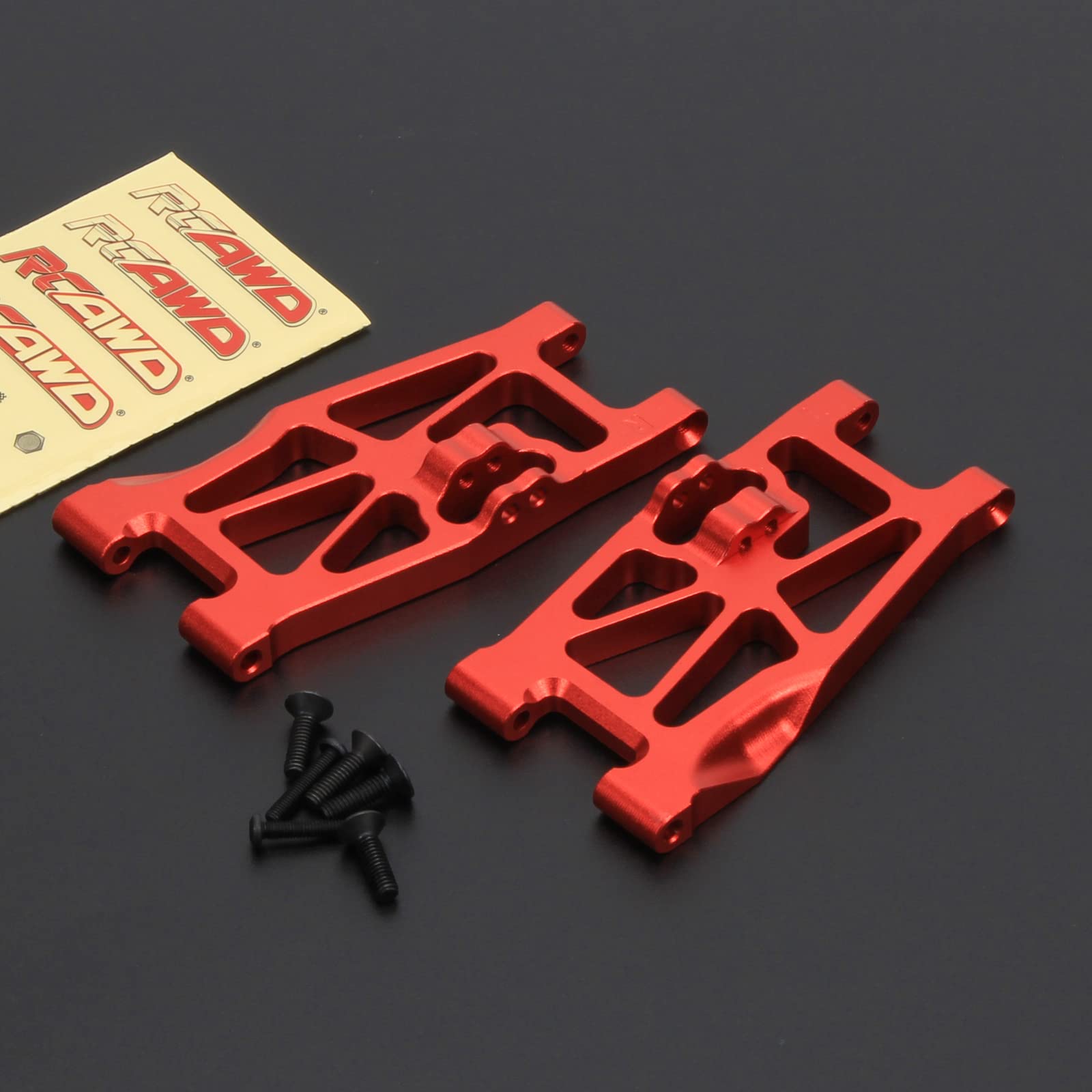 Aluminum Suspension Arms RCAWD Aluminum Front Suspension Arms For Losi ...