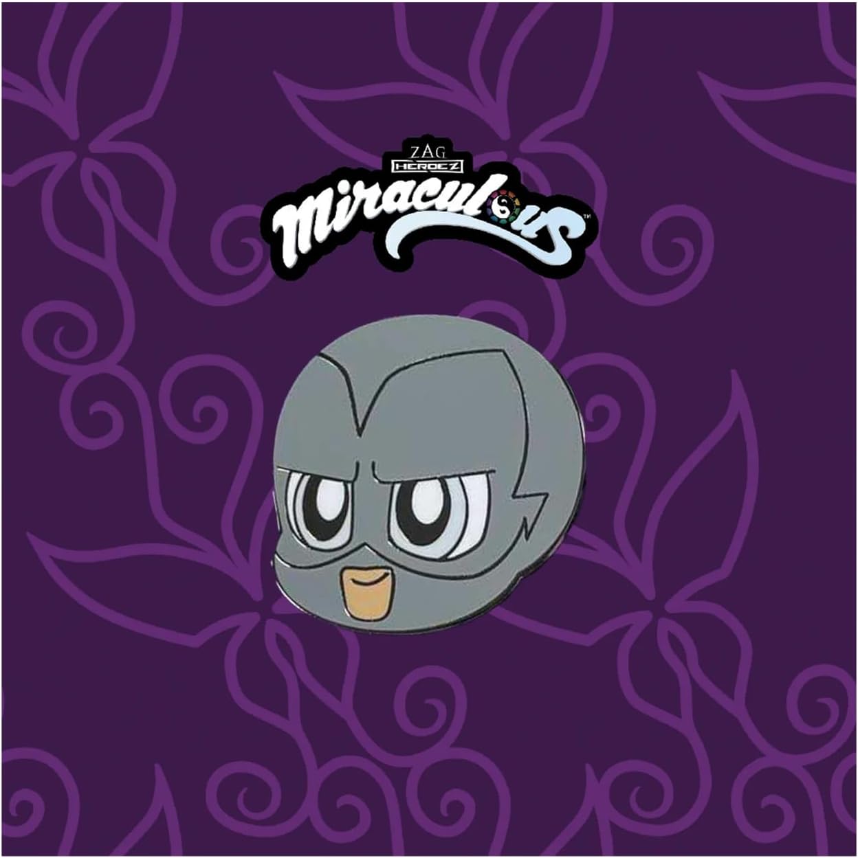 ZAG STORE - Miraculous Ladybug - Hawk Moth Chibi Pin