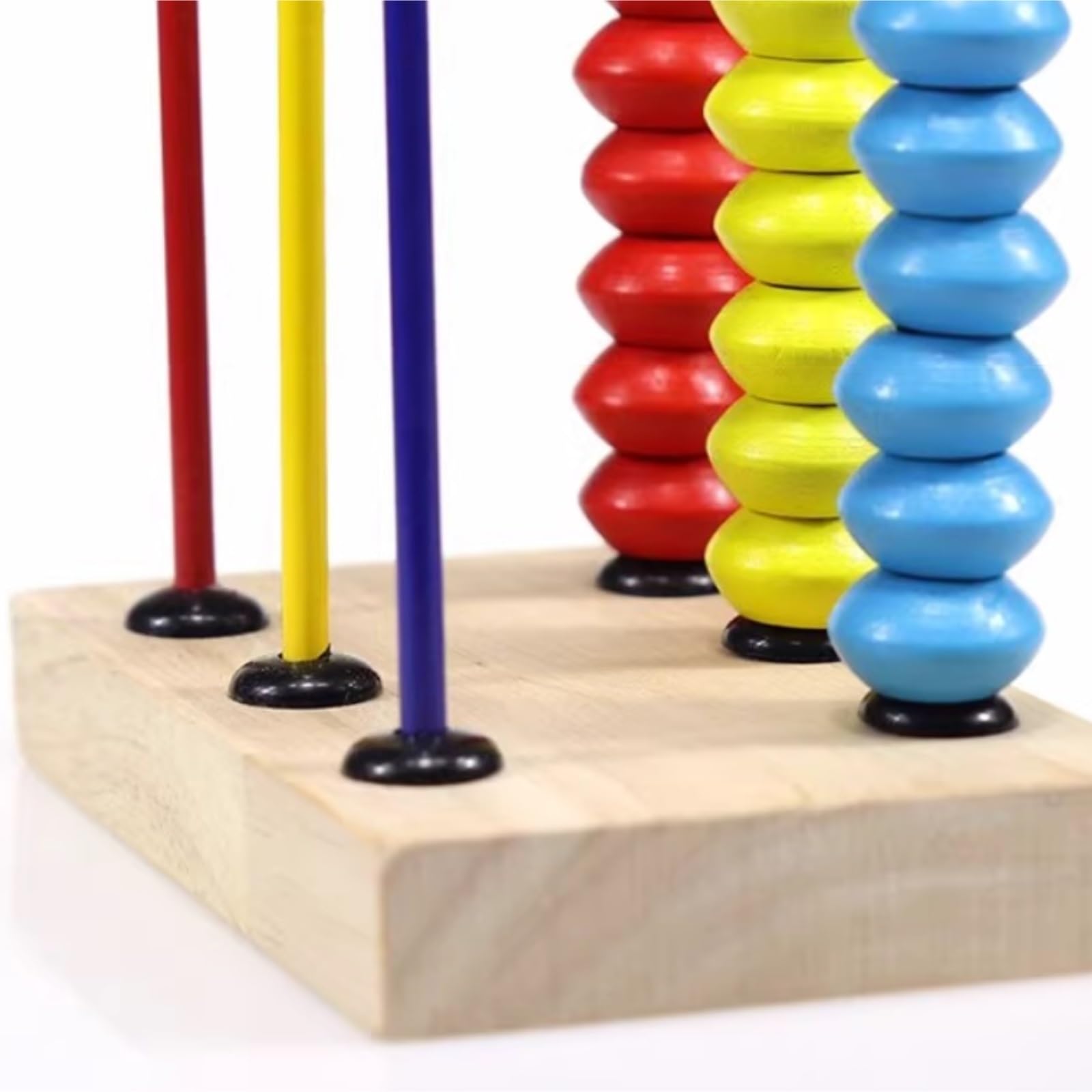 Ábaco Marco De Cálculo Digital Ábaco Madera Construcción Aprendizaje Temprano Matemáticas Contador Conteo Enseñanza Oficina Material