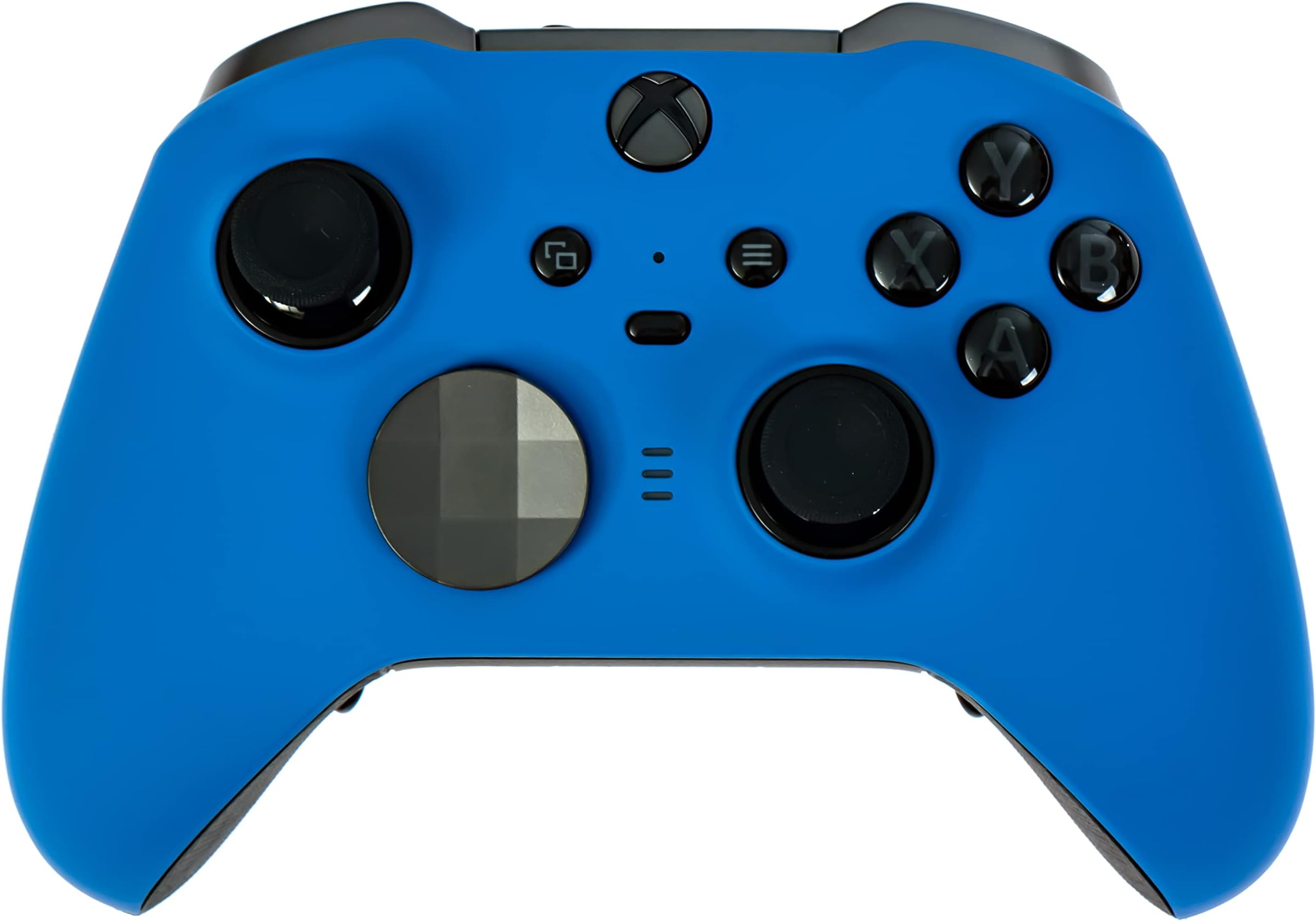 Xbox Elite Series 2 Custom Soft Touch Controller - Soft Touch Feel, Added Grip, Cool Blue Color - Compatible with Xbox One, Series X, Series S