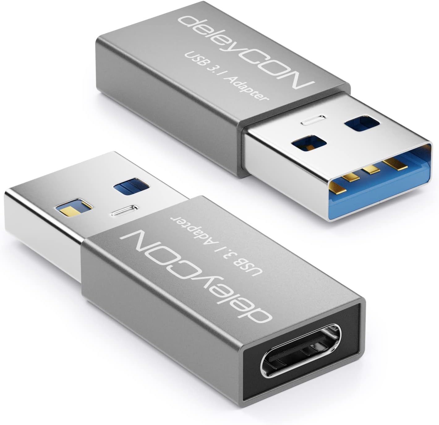Hama USB C Adapter, USB A Stecker auf USB C Buchse: Amazon.de: Computer ...