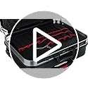 KNIPEX Tool Case "Big Basic Move", Empty, on Wheels, Telescopic Handle, 54 Inserting Options, 33 L Volume, Tool Trolley, Rolling Toolbox, 00 21 06 LE