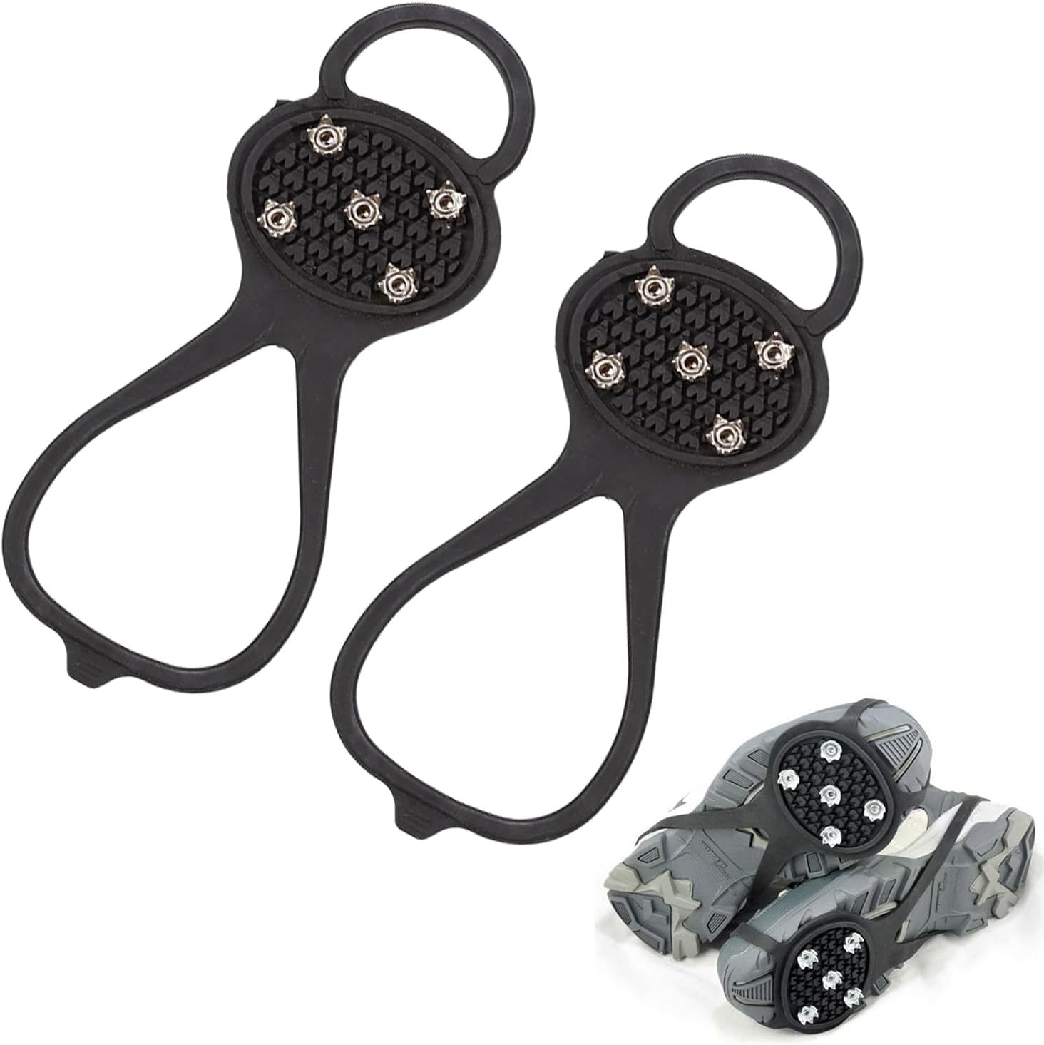 NonSlip Shoe Spikes, Crampons Shoe Spikes, Shoe Spikes, Shoe Claws