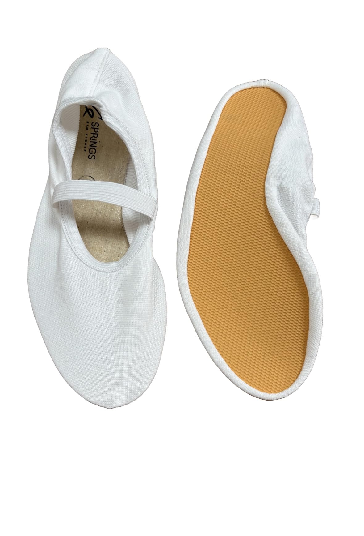 Trampoline Shoes (Size 6) White