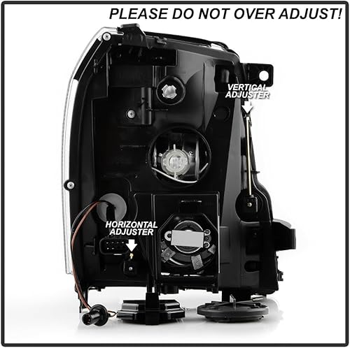 Miniatura 8 de KEEKPO - Para 2007-2014 Cadillac Escalade HIDXenon Factory Style Proyector Faros Faros Lado del Conductor y del Pasajero