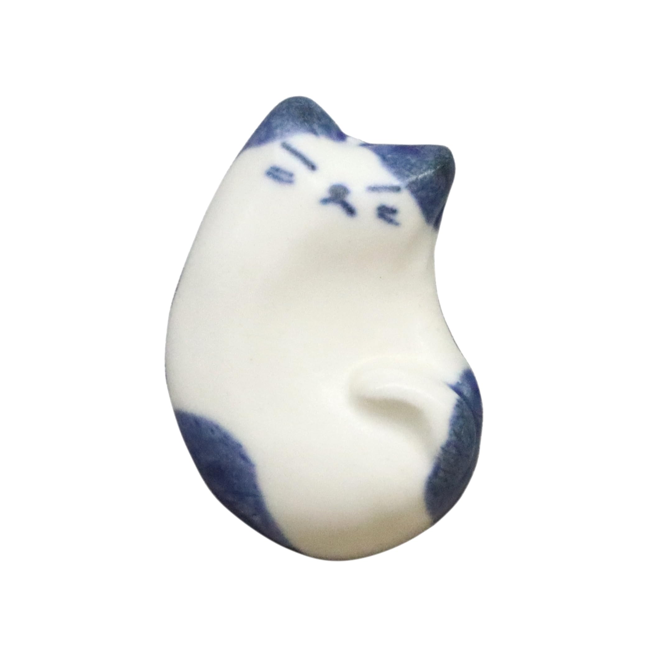 Handwritten Dyed Cat Ceramic Chopstick Rest