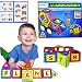 MAGBUILDER 66 Pcs Magnetic Blocks Toy | Montessori Toddler and Preschool STEM Educational Letter learning | Building Block Play Set | Kids Age 3, 4, 5 year old boys and Girls | Best Creative Fun Gift