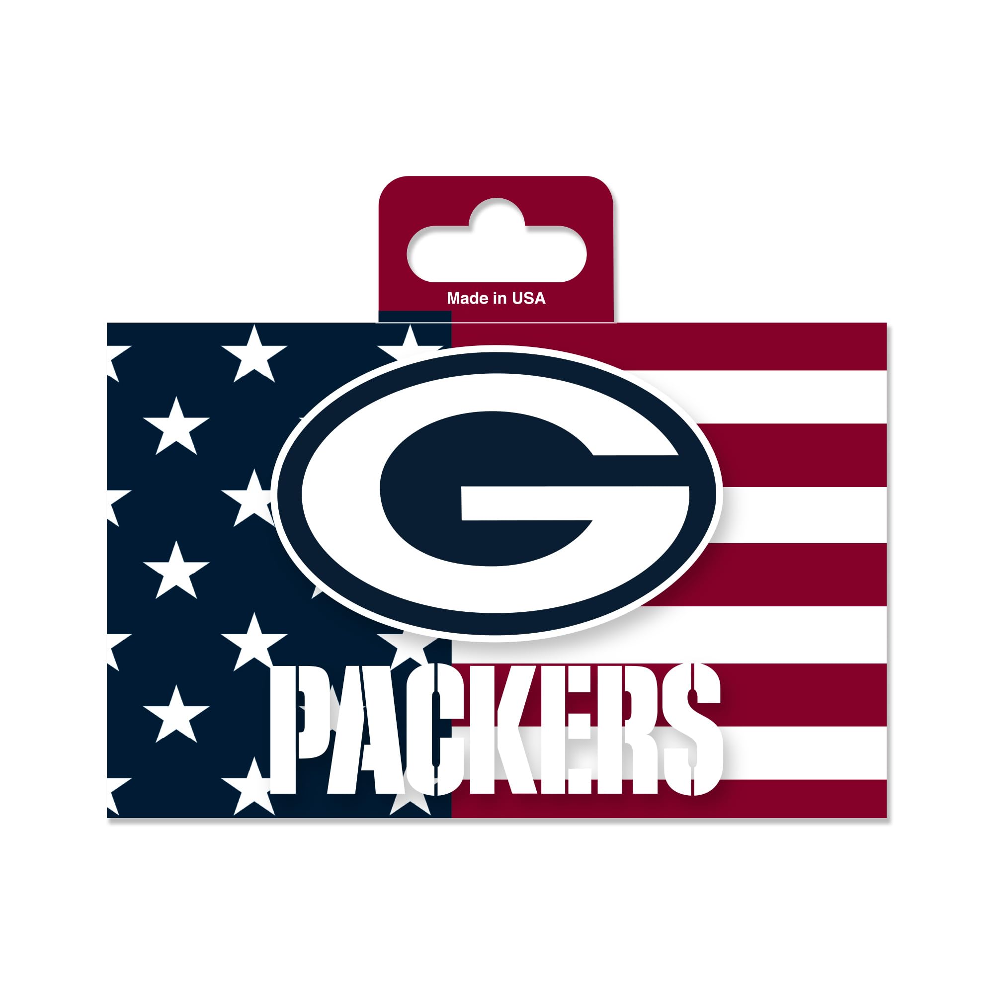 Autocollant NFL Green Bay Packers taille M idéal pour personnaliser votre voiture ou ordinateur