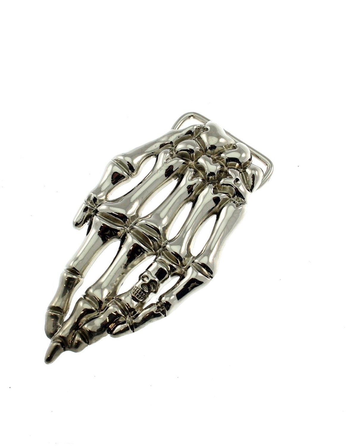Zac's Alter Ego Men's Skeleton Hand Novelty Belt Buckle