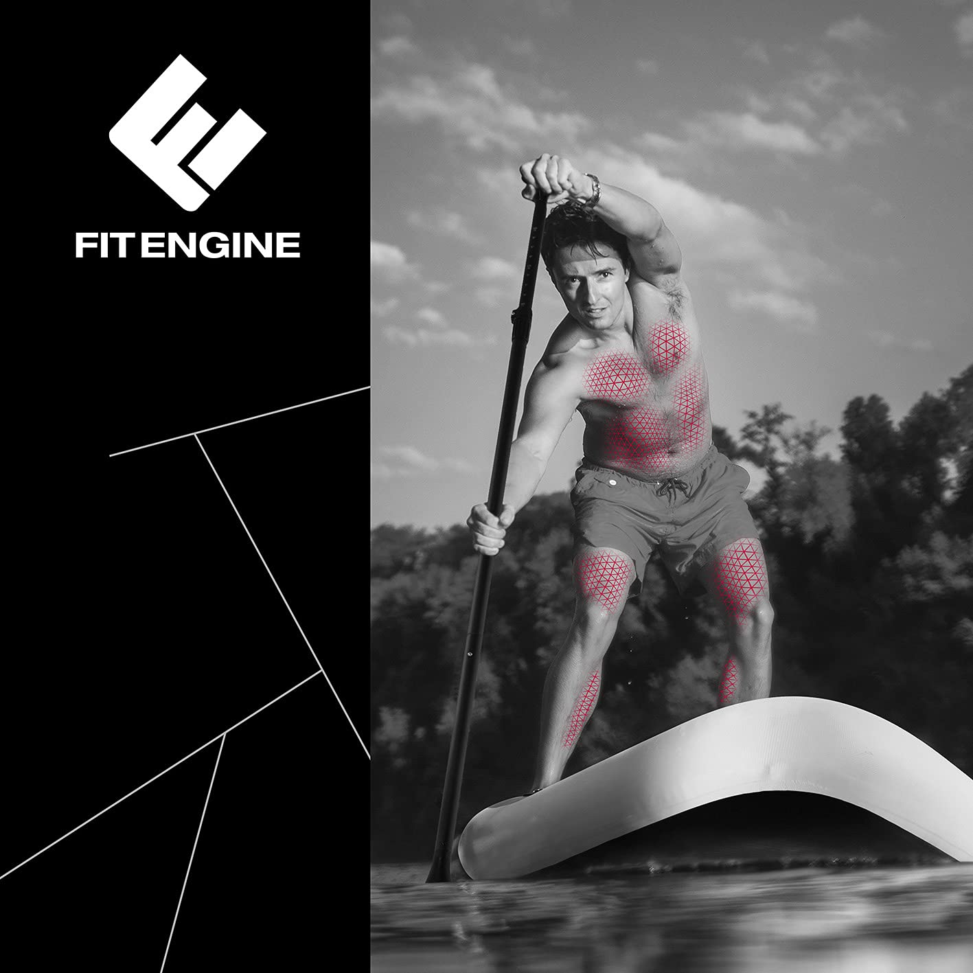 FitEngine Stand-Up Paddle Board Complete Set