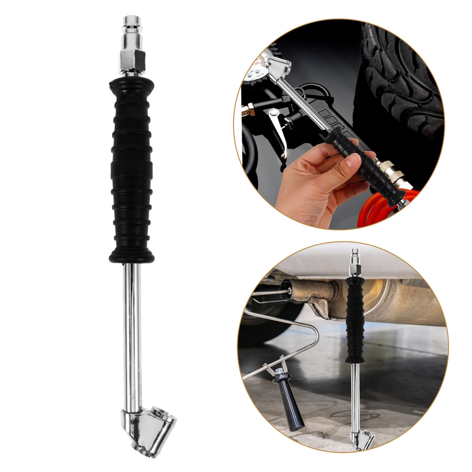 SOLUSTRE 4stücke Tire Chuck Luftkompressor Reifenfüller Für Multifunktionale Ventilnuss Für Japanische Und Europäische Reifenventile Schnelles Aufpumpen Bauweise Benutzerfreundliches