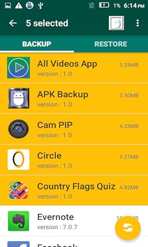 Powerful App Backup Restorer