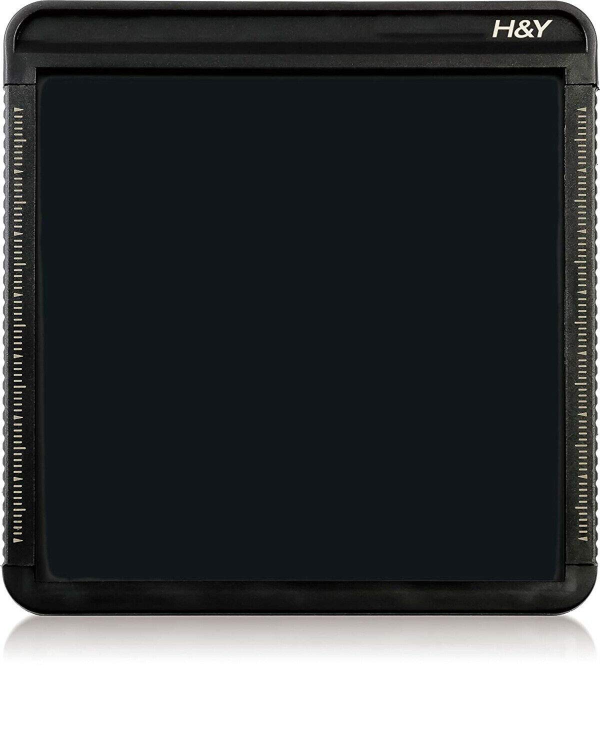 H&Y Fixed Neutral Density 100 x 100mm ND1000 (10-stop reduction) with magnetic frame fitted (SN10)