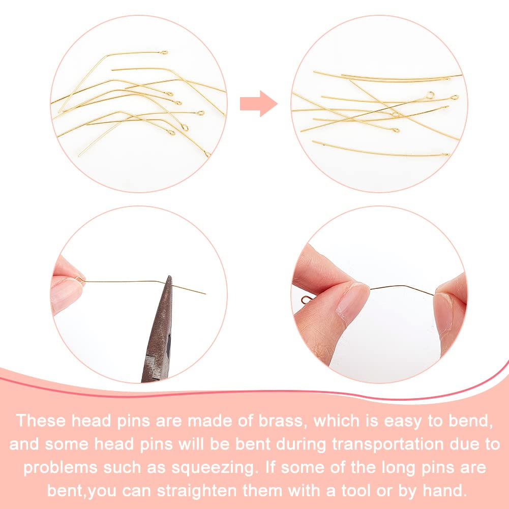 Craftdady - 640 Perni A Testa Piatta A Testa Piatta Per Realizzare Gioielli - Foto 9