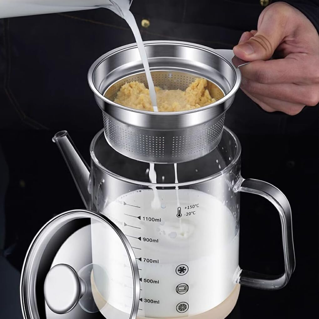Bouilloire séparatrice de scories en Acier Inoxydable 304, Filtre Doux et Efficace pour Une durabilité Quotidienne, Bouilloire Qui fuit, pour la Maison, Etc, 1500ML